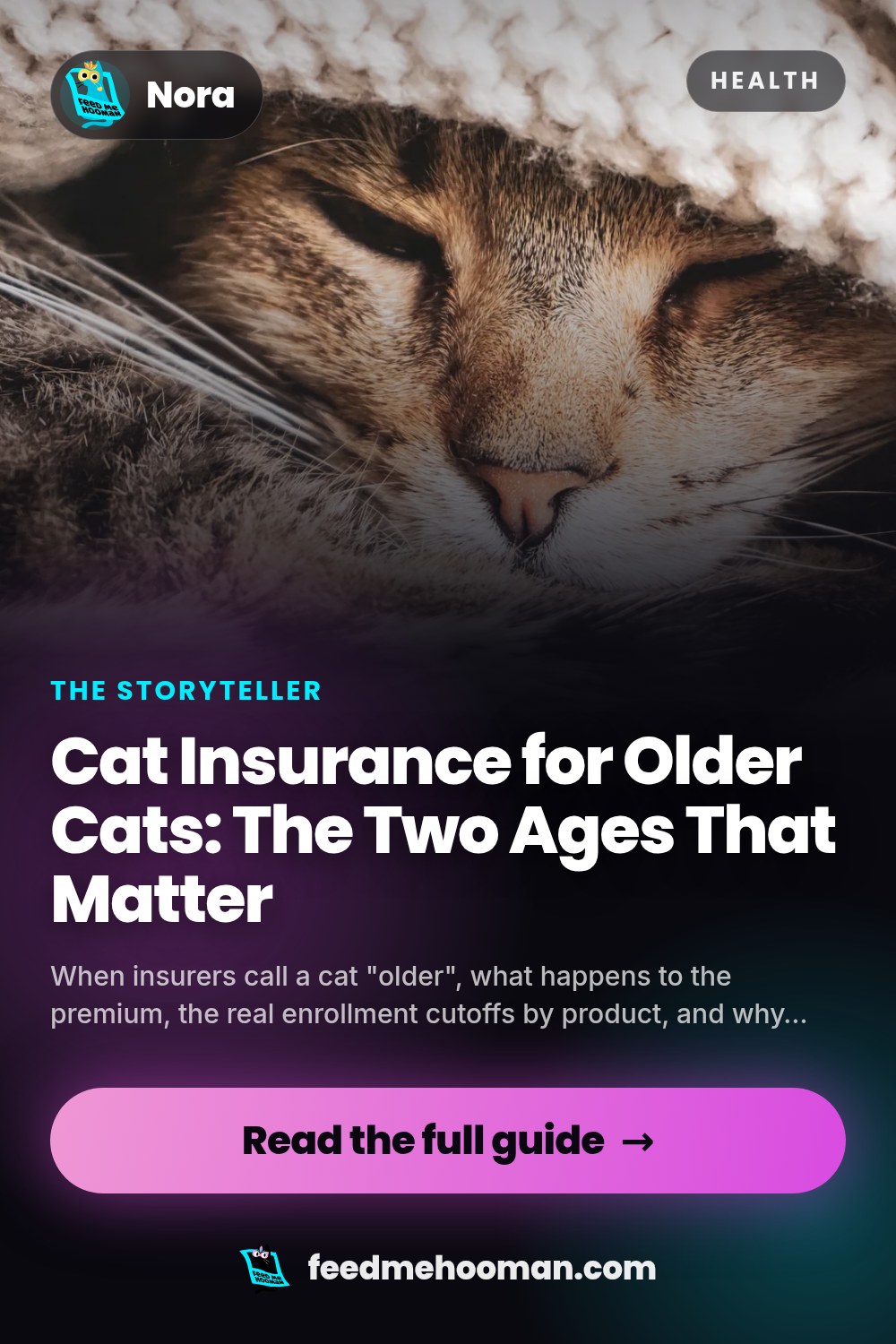 Cat Insurance for Older Cats: The Two Ages That Matter