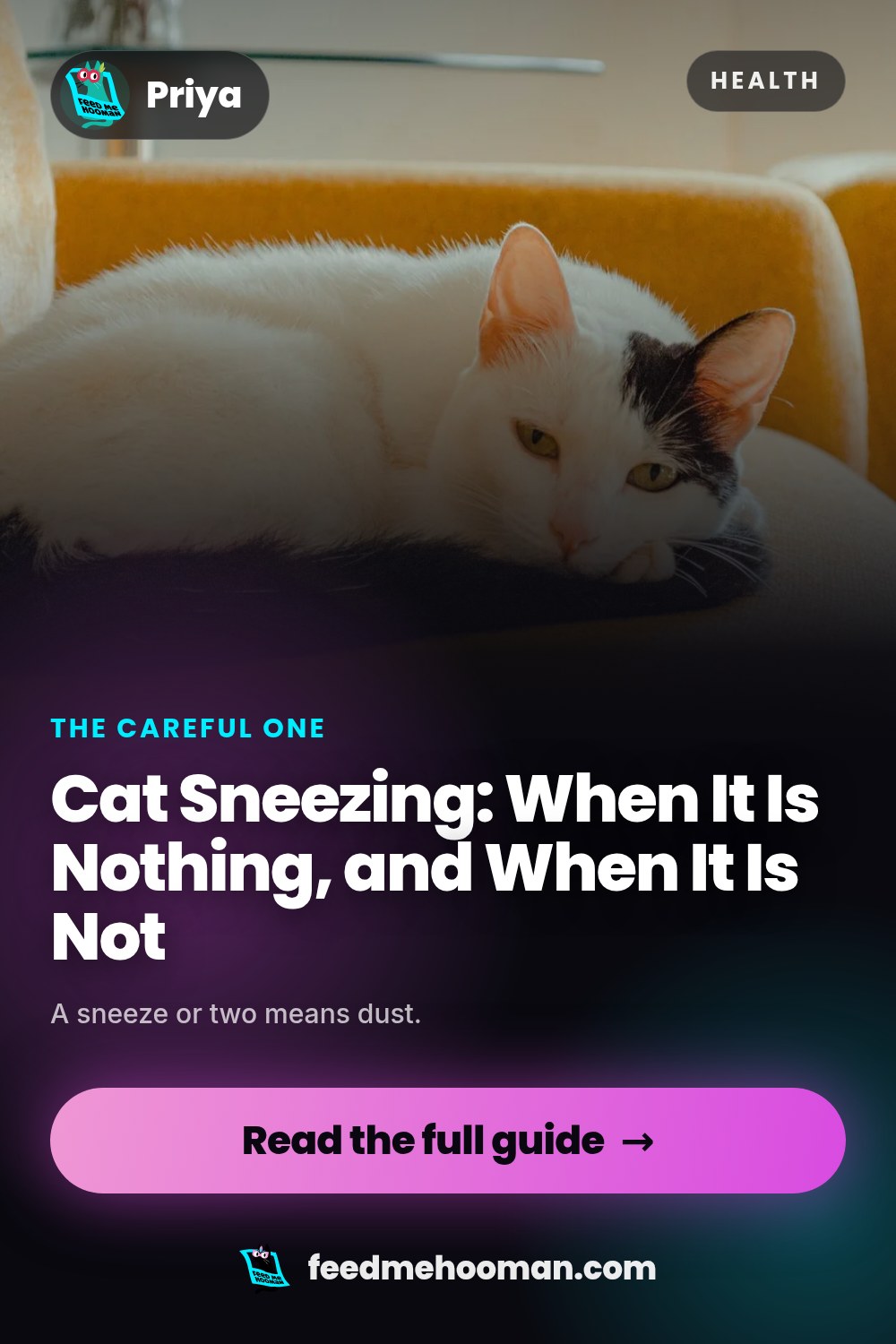 Cat Sneezing: When It Is Nothing, and When It Is Not