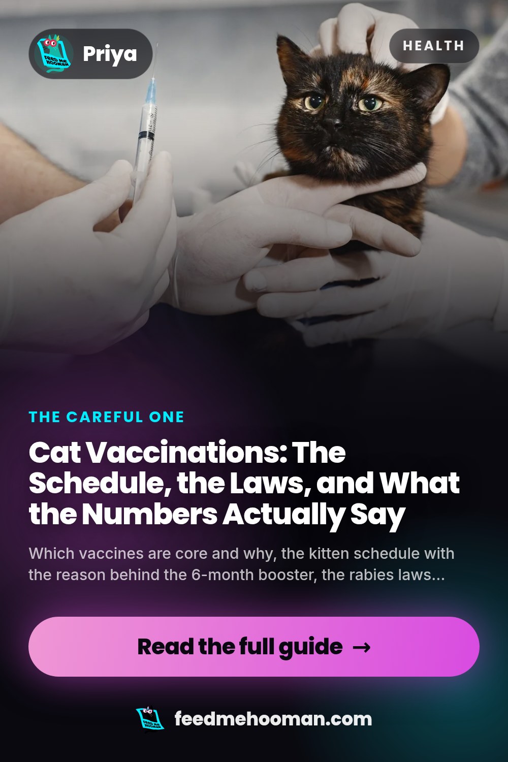 Cat Vaccinations: The Schedule, the Laws, and What the Numbers Actually Say